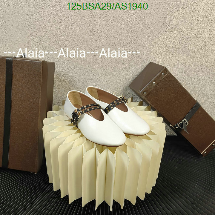 ALAIA-Women Shoes Code: AS1940 $: 125USD