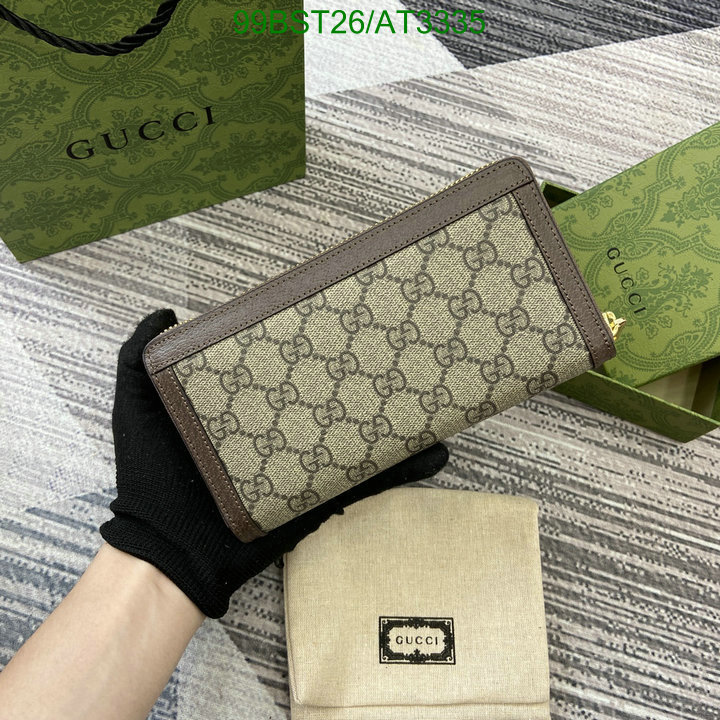 Gucci-Wallet Mirror Quality Code: AT3335 $: 99USD