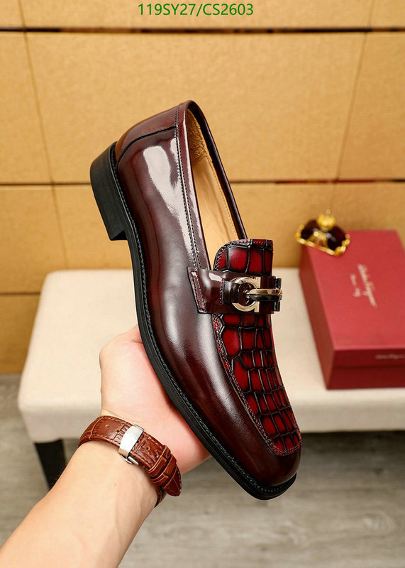 Ferragamo-Men shoes Code: CS2603 $: 119USD