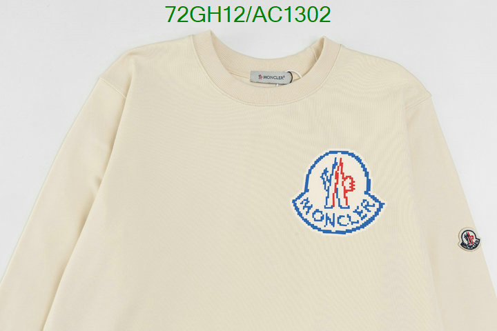 Moncler-Clothing Code: AC1302 $: 72USD