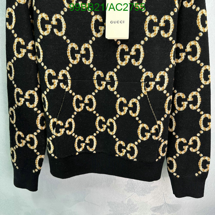 Gucci-Clothing Code: AC2755 $: 99USD