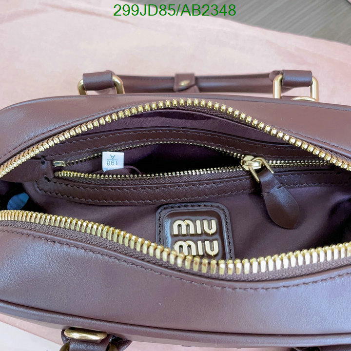 Miu Miu-Bag-Mirror Quality Code: AB2348 $: 299USD