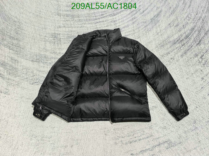 Prada-Down jacket Men Code: AC1804 $: 209USD