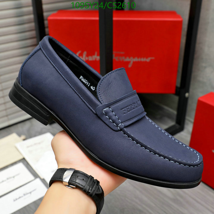 Ferragamo-Men shoes Code: CS2610 $: 109USD