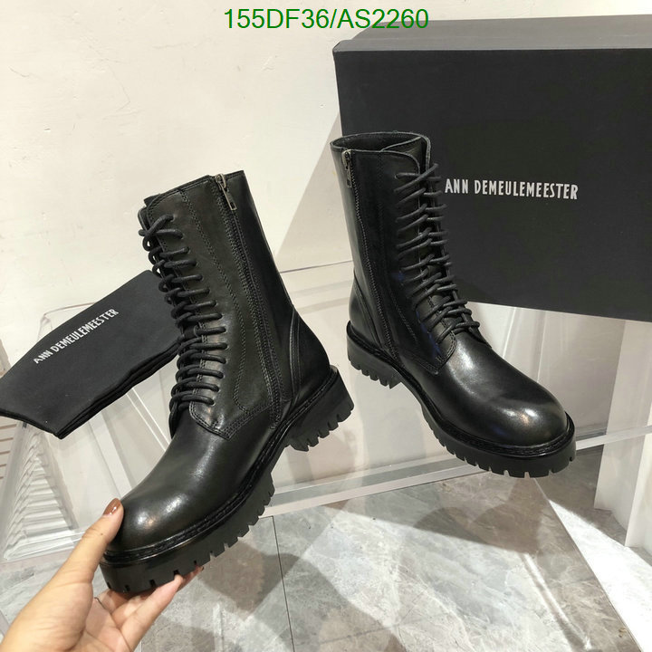 Ann Demeulemeester-Women Shoes Code: AS2260 $: 155USD