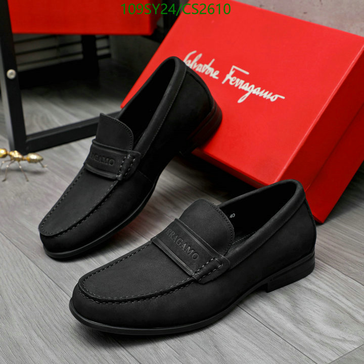 Ferragamo-Men shoes Code: CS2610 $: 109USD