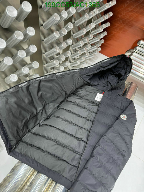 Moncler-Down jacket Men Code: AC1365 $: 199USD