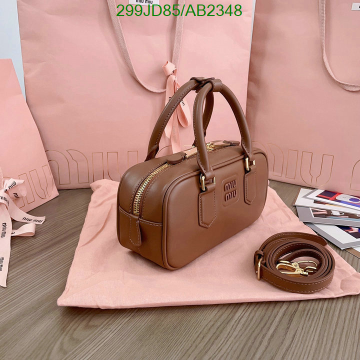 Miu Miu-Bag-Mirror Quality Code: AB2348 $: 299USD