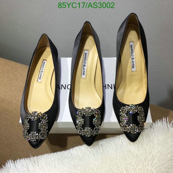 Manolo Blahnik-Women Shoes Code: AS3002 $: 85USD