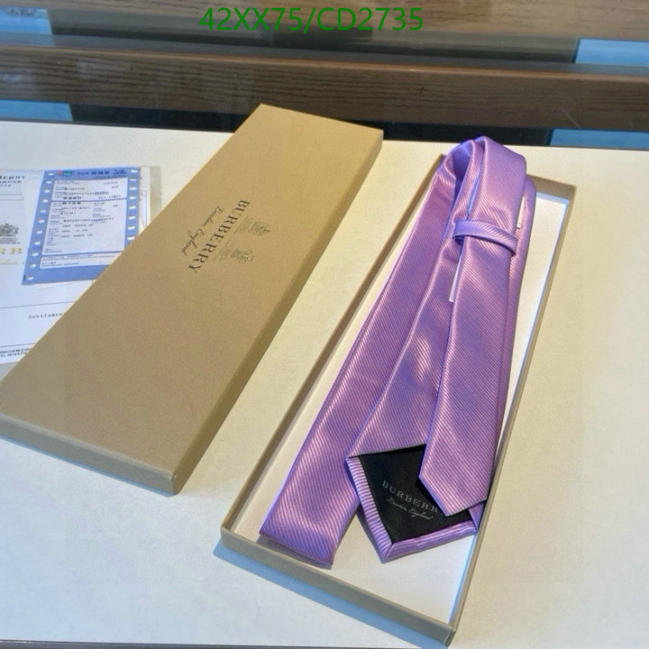 Burberry-Ties Code: CD2735 $: 42USD