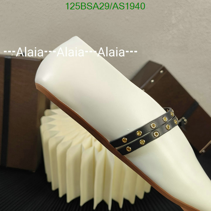 ALAIA-Women Shoes Code: AS1940 $: 125USD