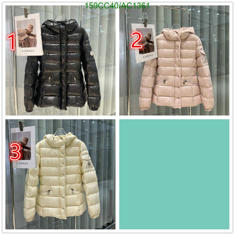 Moncler-Down jacket Women Code: AC1361 $: 159USD