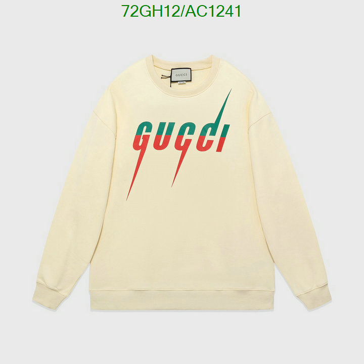 Gucci-Clothing Code: AC1241 $: 72USD