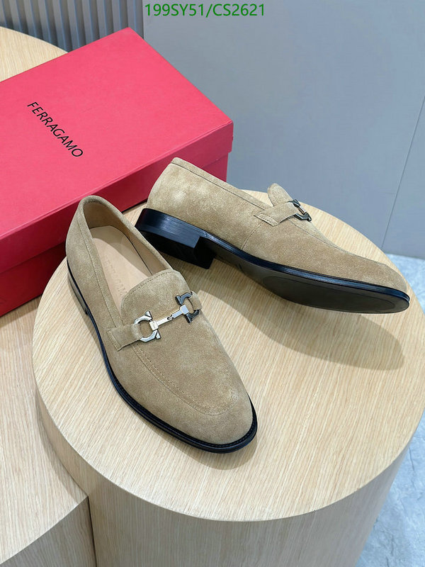 Ferragamo-Men shoes Code: CS2621 $: 199USD