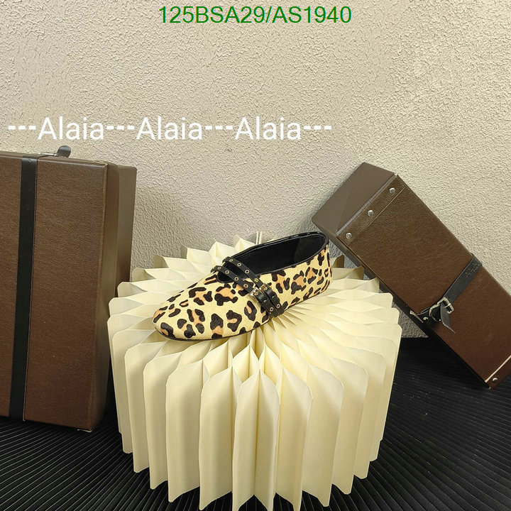 ALAIA-Women Shoes Code: AS1940 $: 125USD