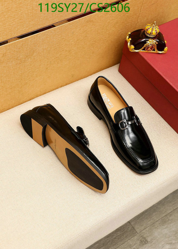 Ferragamo-Men shoes Code: CS2606 $: 119USD