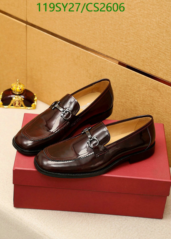 Ferragamo-Men shoes Code: CS2606 $: 119USD