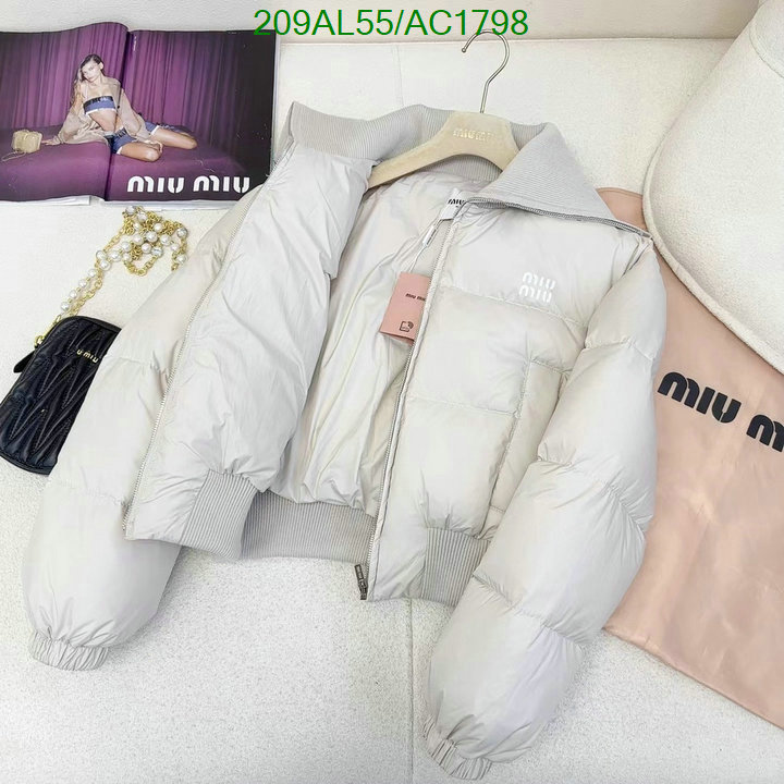 Miu Miu-Down jacket Women Code: AC1798 $: 209USD