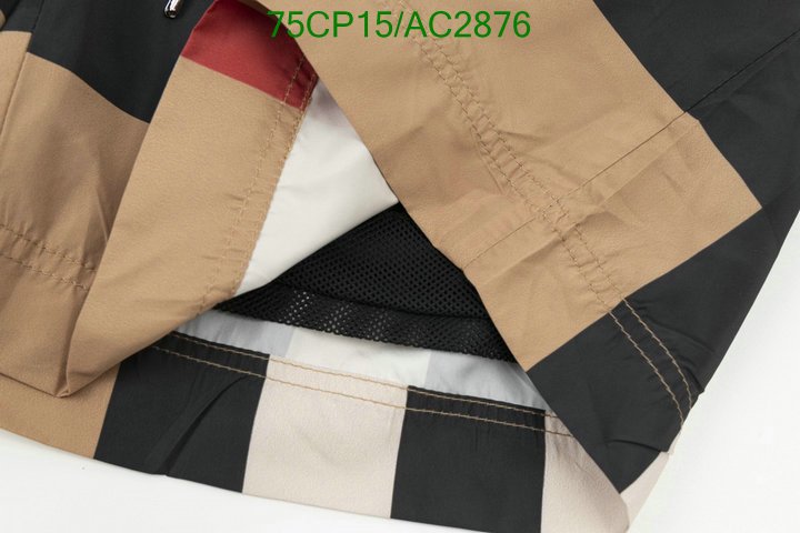 Burberry-Clothing Code: AC2876 $: 75USD