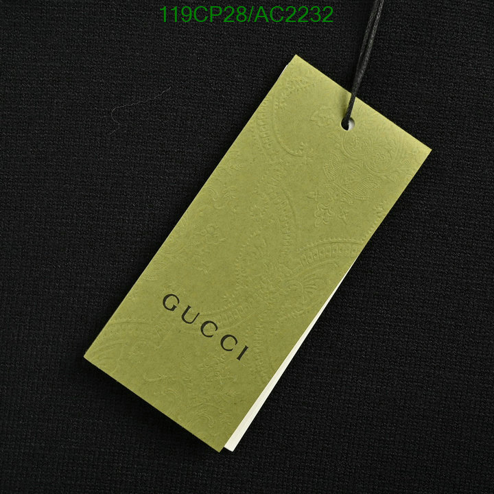 Gucci-Clothing Code: AC2232 $: 119USD