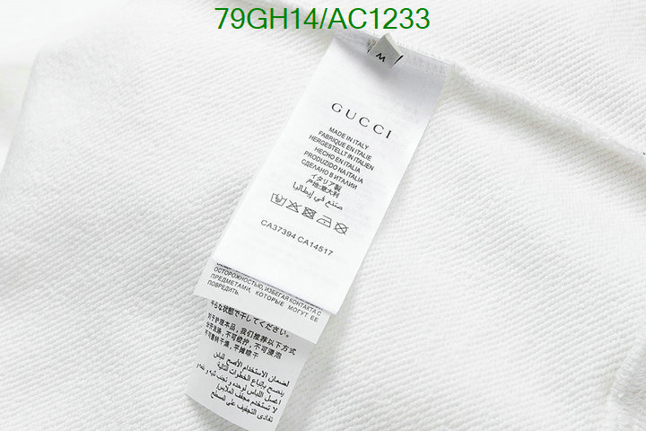 Gucci-Clothing Code: AC1233 $: 79USD