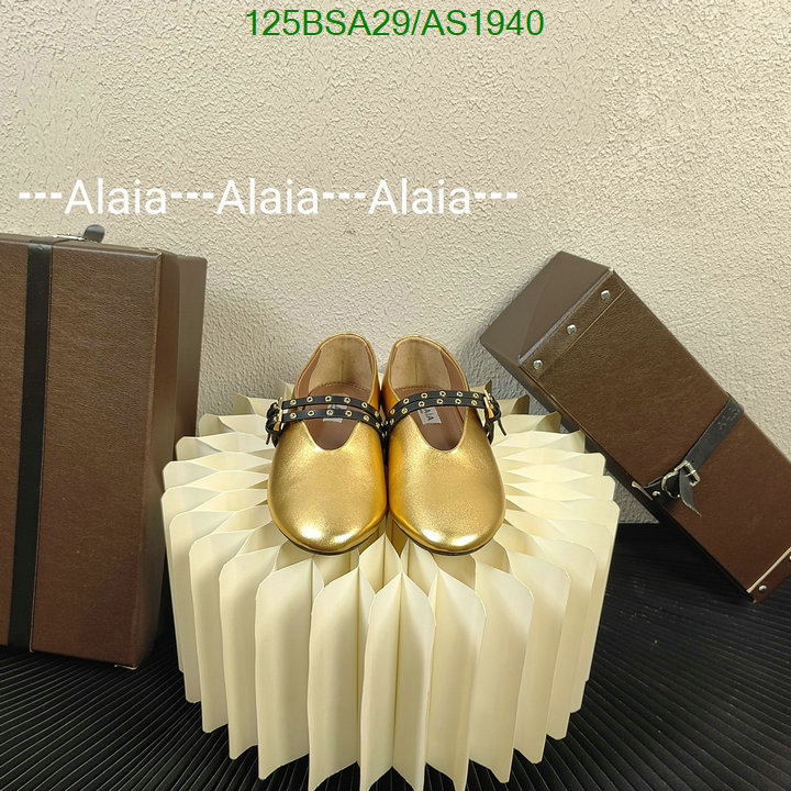 ALAIA-Women Shoes Code: AS1940 $: 125USD