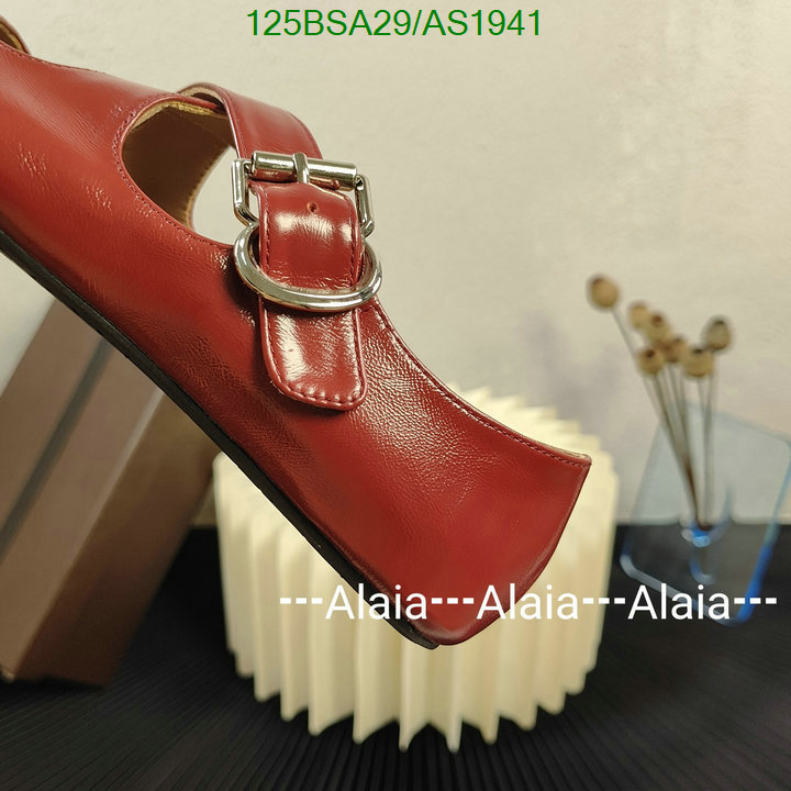 ALAIA-Women Shoes Code: AS1941 $: 125USD