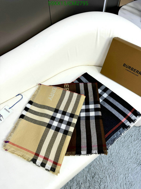 Burberry-Scarf Code: CM2795 $: 59USD