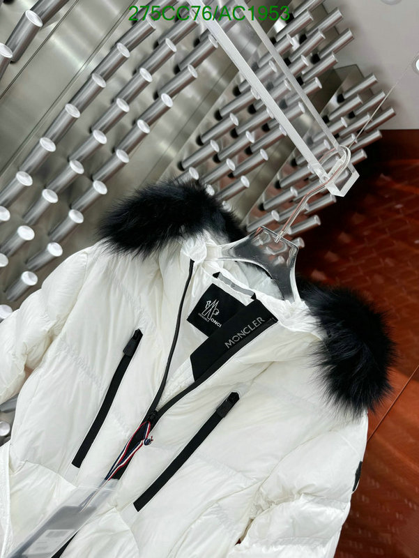 Moncler-Down jacket Women Code: AC1953 $: 275USD