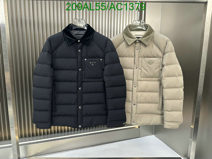 Prada-Down jacket Men Code: AC1379 $: 209USD