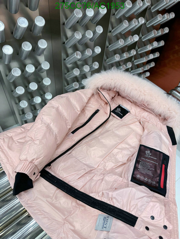 Moncler-Down jacket Women Code: AC1953 $: 275USD