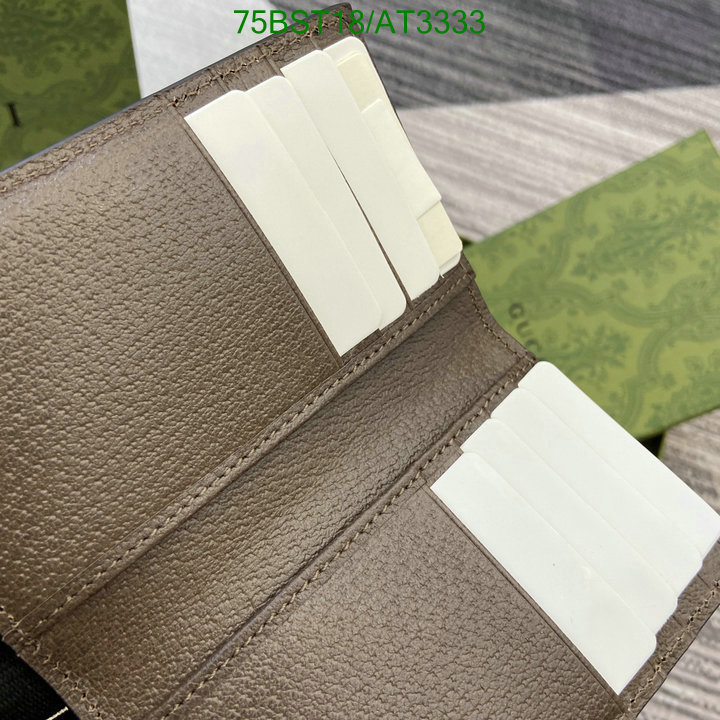 Gucci-Wallet Mirror Quality Code: AT3333 $: 75USD