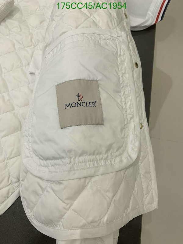 Moncler-Down jacket Women Code: AC1954 $: 175USD