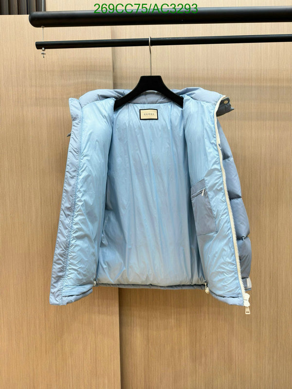 Gucci-Down jacket Women Code: AC3293 $: 269USD