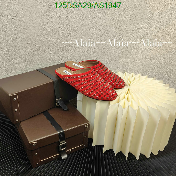 ALAIA-Women Shoes Code: AS1947 $: 125USD