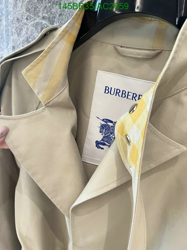 Burberry-Clothing Code: AC2659 $: 145USD