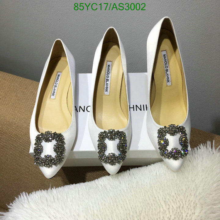 Manolo Blahnik-Women Shoes Code: AS3002 $: 85USD