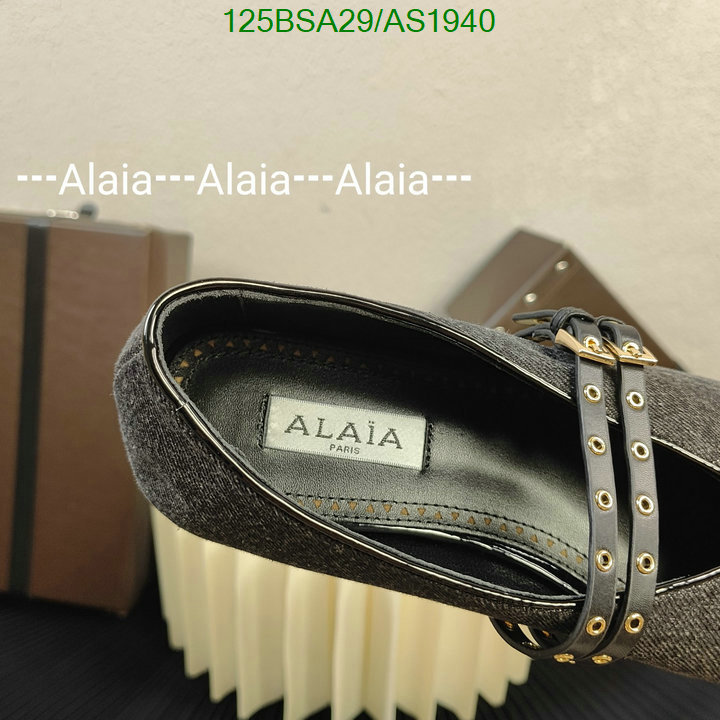 ALAIA-Women Shoes Code: AS1940 $: 125USD