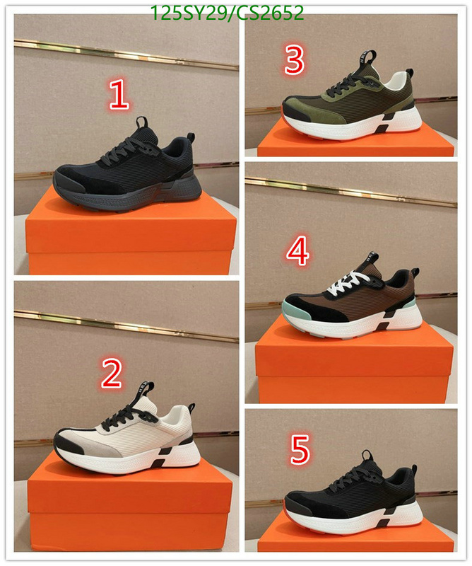 Hermes-Men shoes Code: CS2652 $: 125USD