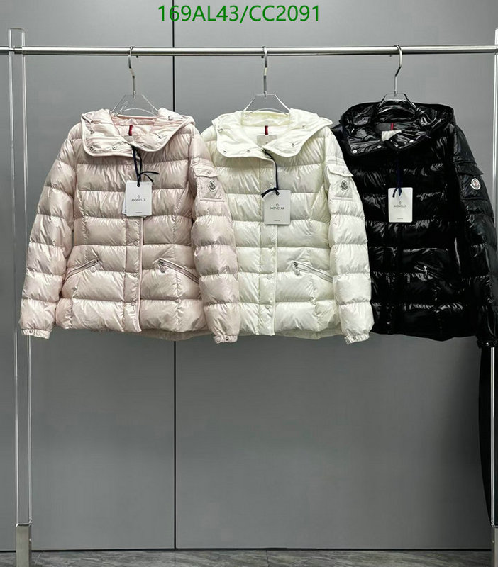 Moncler-Down jacket Women Code: CC2091 $: 169USD