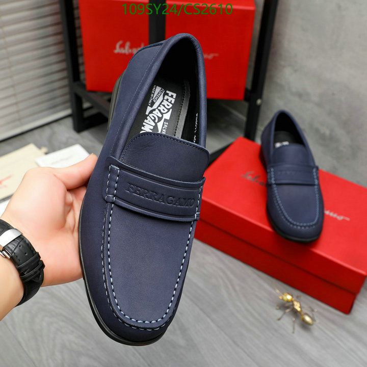 Ferragamo-Men shoes Code: CS2610 $: 109USD