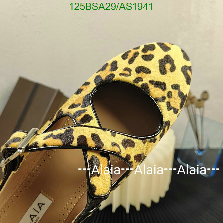 ALAIA-Women Shoes Code: AS1941 $: 125USD