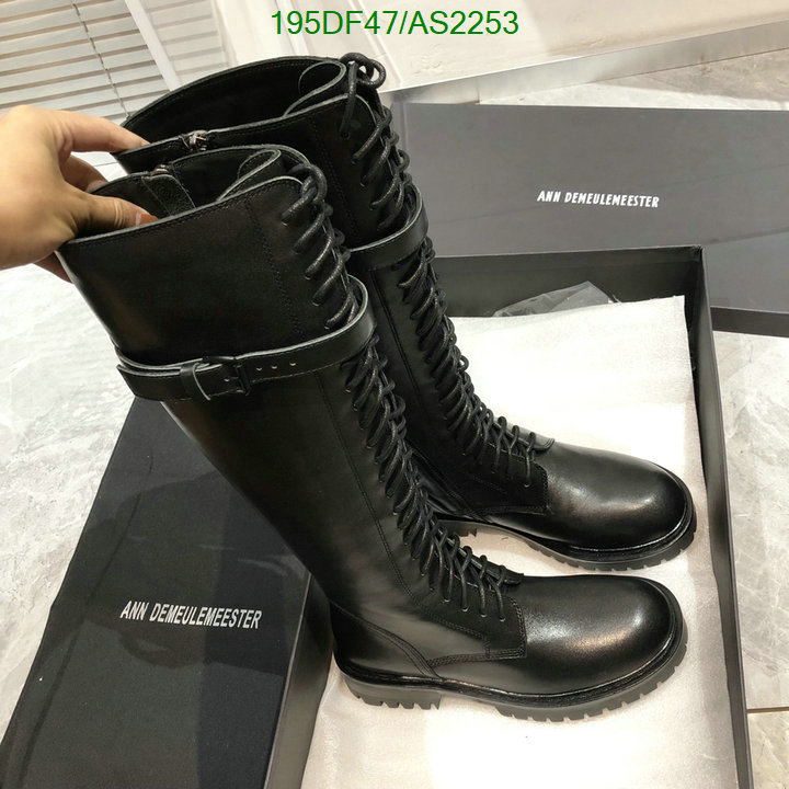 Ann Demeulemeester-Women Shoes Code: AS2253 $: 195USD