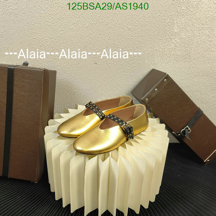 ALAIA-Women Shoes Code: AS1940 $: 125USD