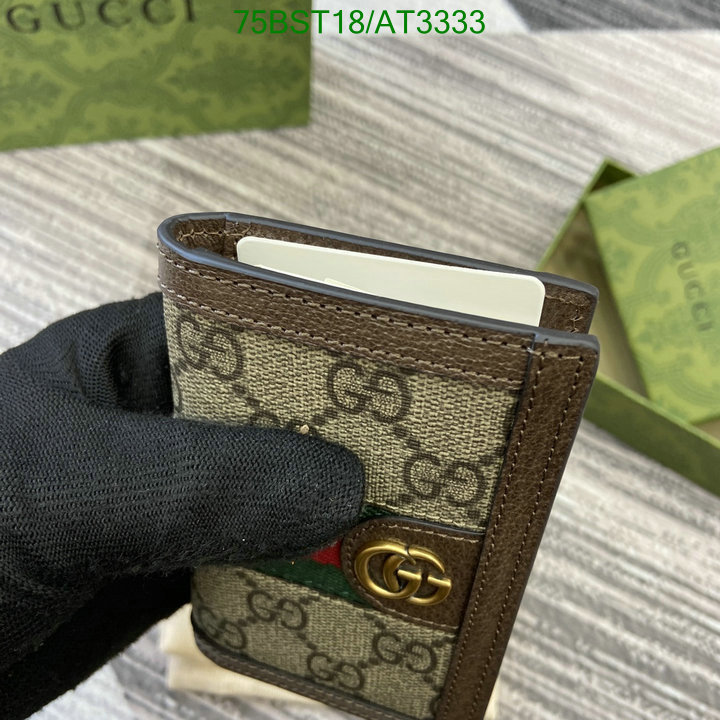 Gucci-Wallet Mirror Quality Code: AT3333 $: 75USD