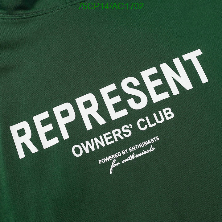 REPRESENT-Clothing Code: AC1702 $: 75USD