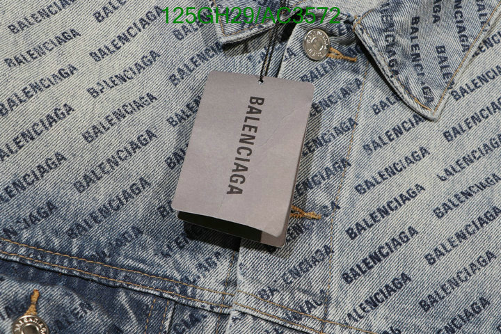 Balenciaga-Clothing Code: AC3572 $: 125USD