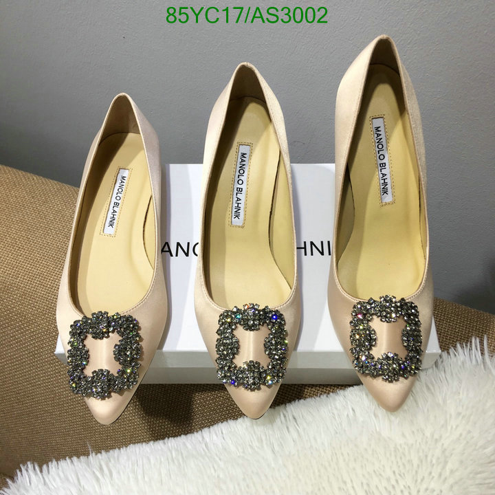 Manolo Blahnik-Women Shoes Code: AS3002 $: 85USD