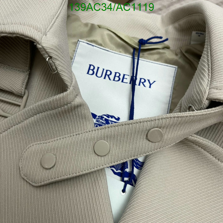 Burberry-Down jacket Women Code: AC1119 $: 139USD