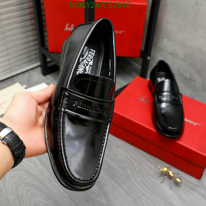 Ferragamo-Men shoes Code: CS2610 $: 109USD